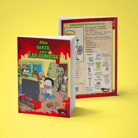 Allan Barte contre les zombies - LIVRE D'OCCASION