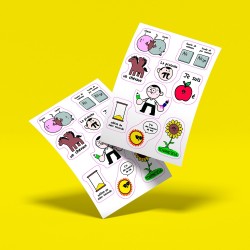 Les stickers Petit Pied